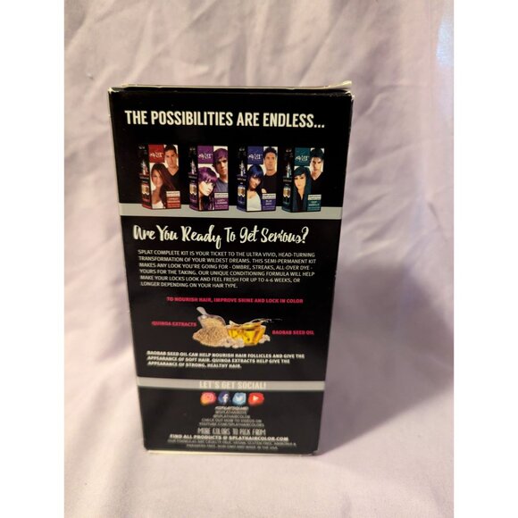 Splat Sinful Silver Hair Color Complete Kit - Picture 3 of 4